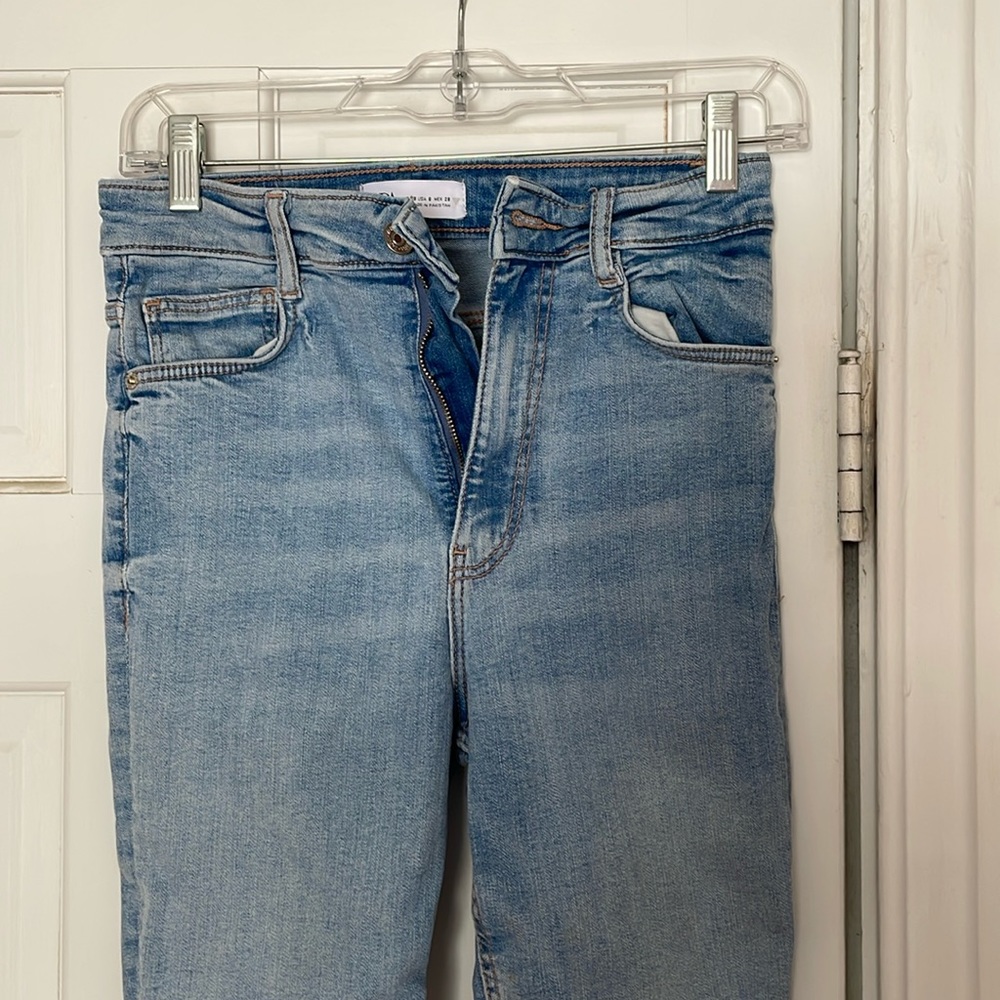 Zara hi-rise skinny jeans size 6